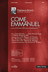 Come Emmanuel SATB choral sheet music cover